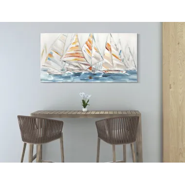 Obraz na płótnie Regata 140x2,8x70 cm